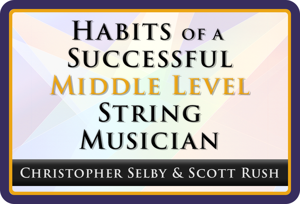 Habits of a Successful Middle Level Musician - Digital Book Access Page